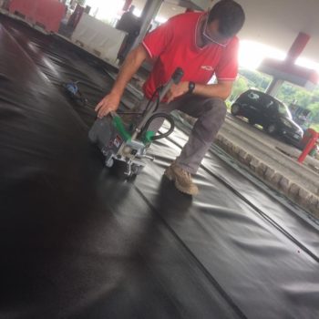 Termo saldatura. PVC per raccolta Idrocarburi presso stazioni di servizio distributori carburante