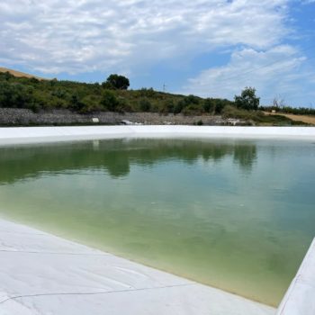 Bacino di irrigazione in TPO