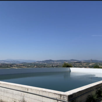 Bacino di irrigazione in TPO